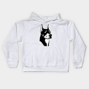 demons, monsters, movies, fear, venom, horor, dog Kids Hoodie